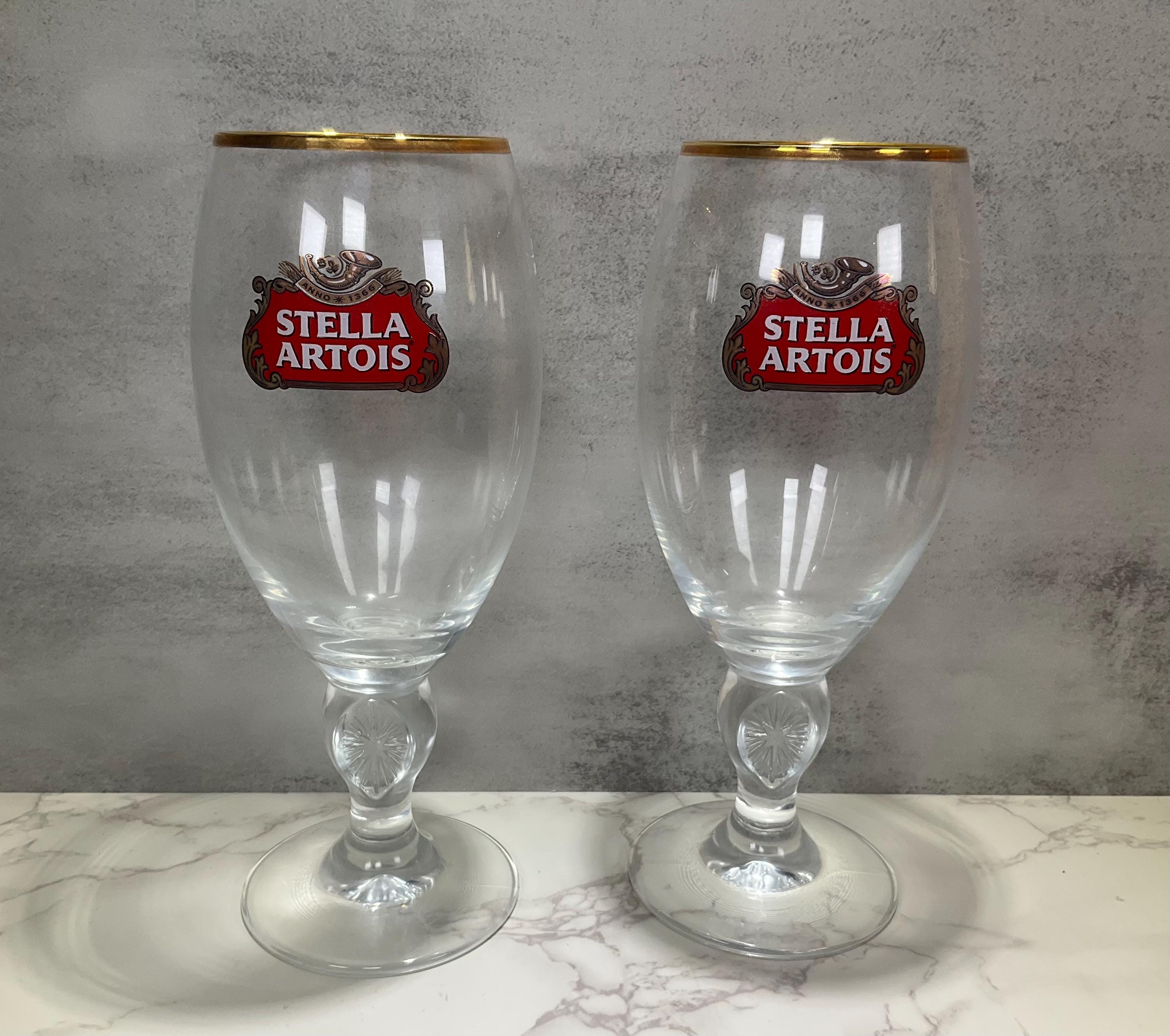Vintage Stella Artois Glass - Etsy