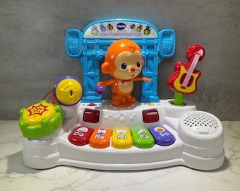 vtech learn and vtech dancing monkey