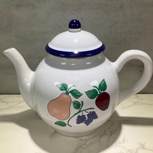Princess House Teapot - Etsy