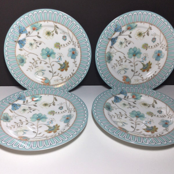 Floral Salad Plates Etsy