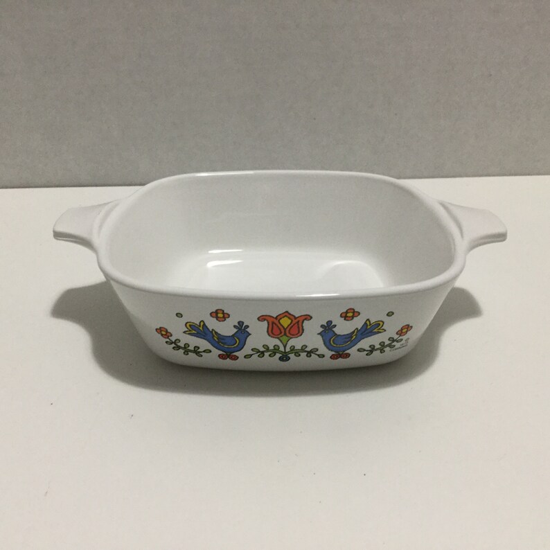 Corningware Usa P 41 B Small Casserole Dish 1 34 Cups Baking Pan Ovenware Bakingware Vintage