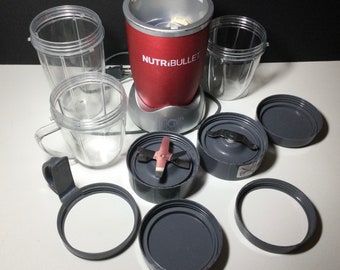 13 piece Magic Bullet Blender Replacement Mugs/Cups, Lips Rings, Lids