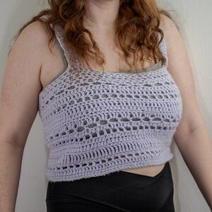 Crochet Tank Top (Handmade, crochet to order)