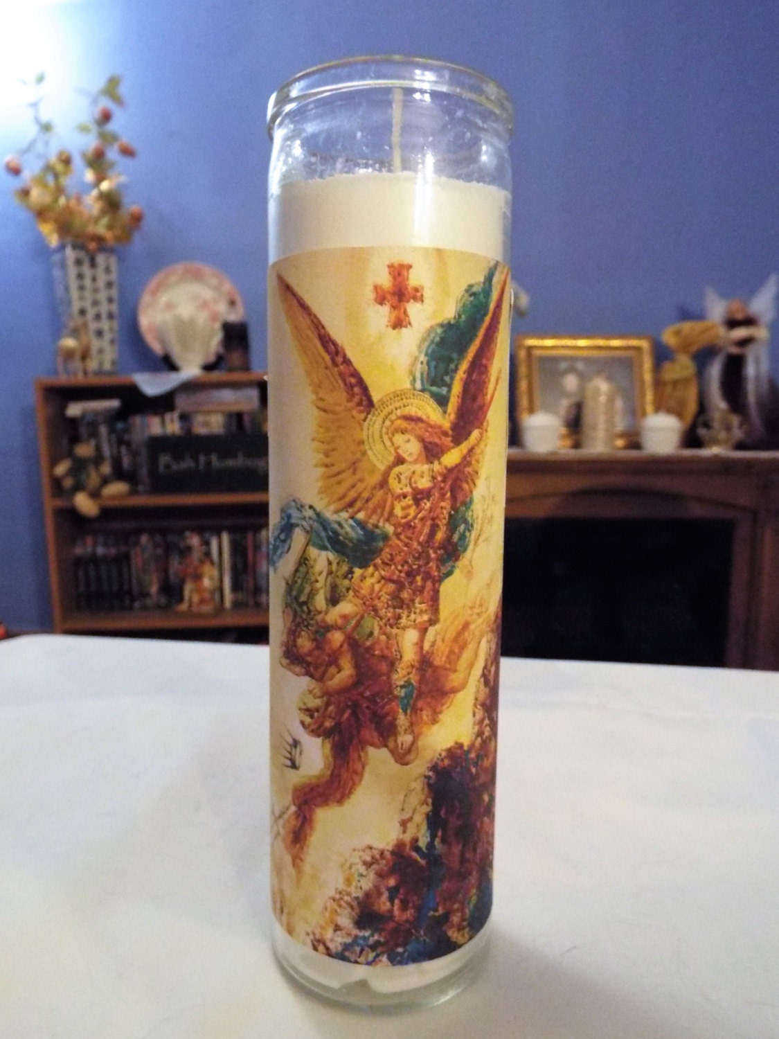 St Michael 7 day novena candle Etsy