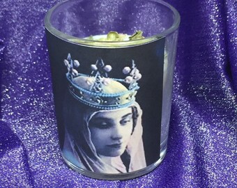 Mini Crown of Success dressed candle