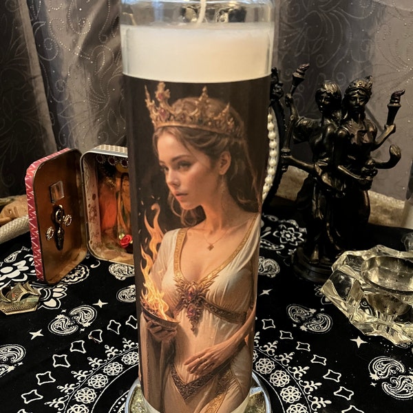 Goddess Vesta 7 day novena candle