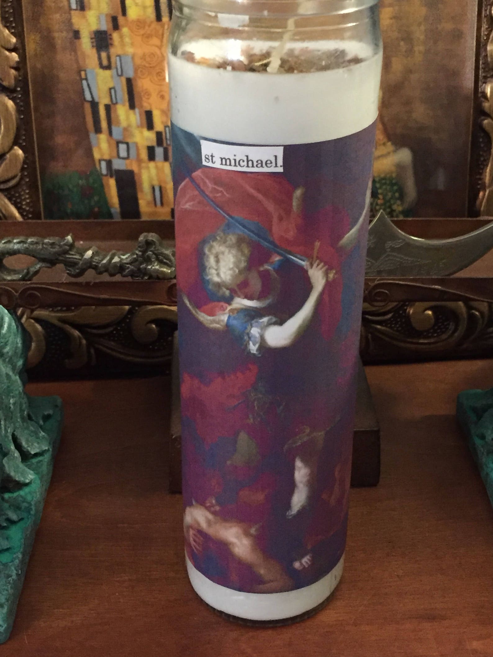 St Michael III 7 day novena candle Etsy