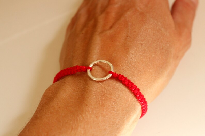 Karma Bracelet Karma String Bracelet Eternity Bracelet Etsy UK