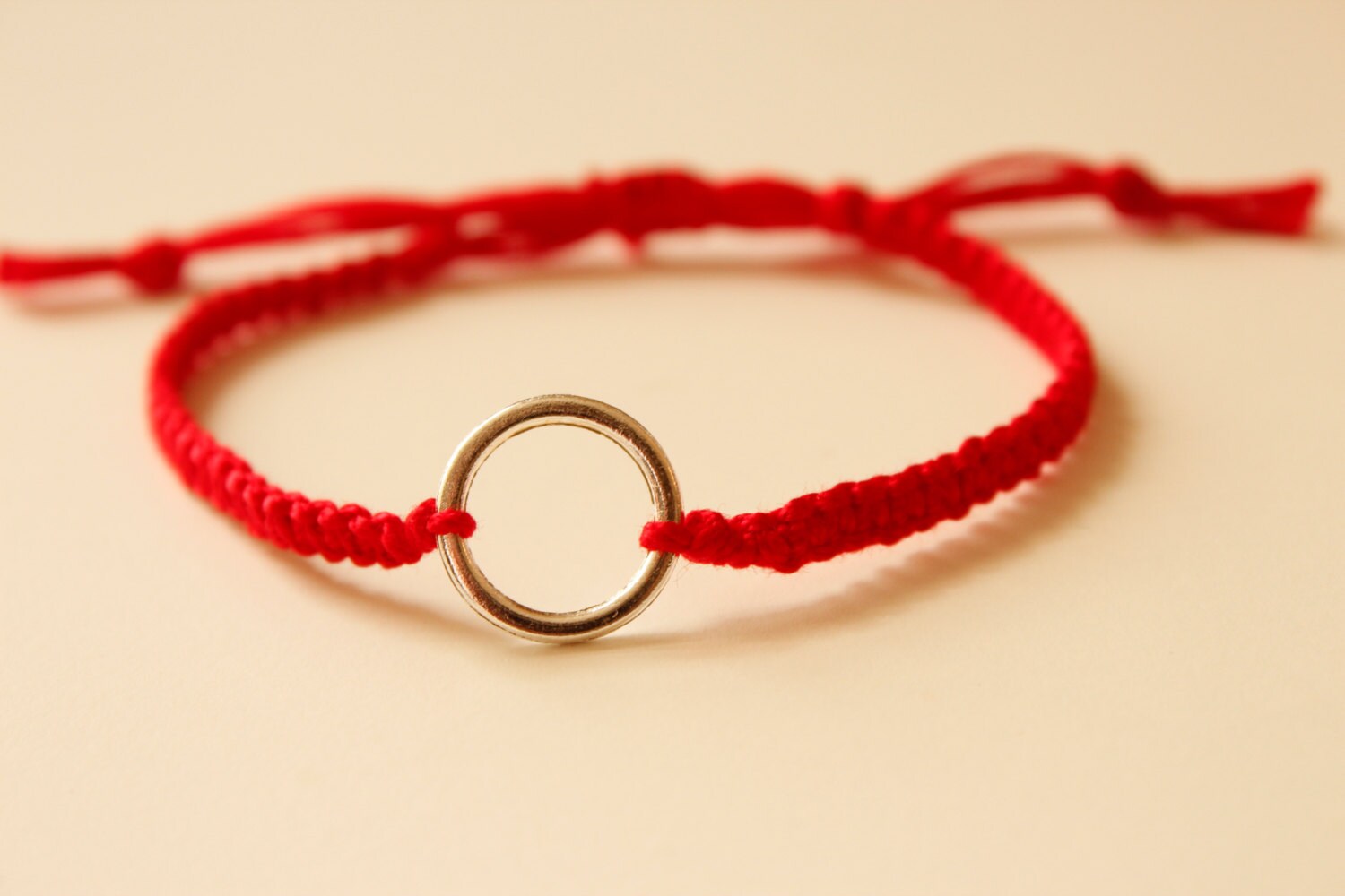 Karma bracelet karma string bracelet eternity bracelet Etsy