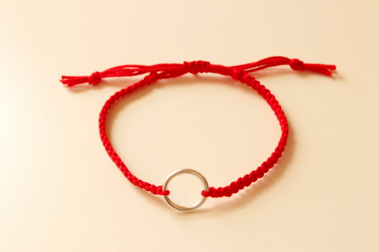 Karma Bracelet Karma String Bracelet Eternity Bracelet Etsy UK