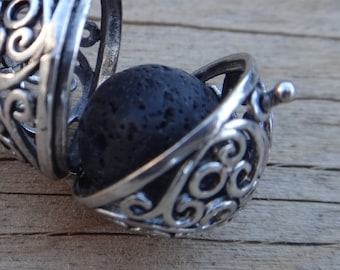 Pierres de laves de remplacement pour collier diffuseur d'huiles essentielles 14 mm.