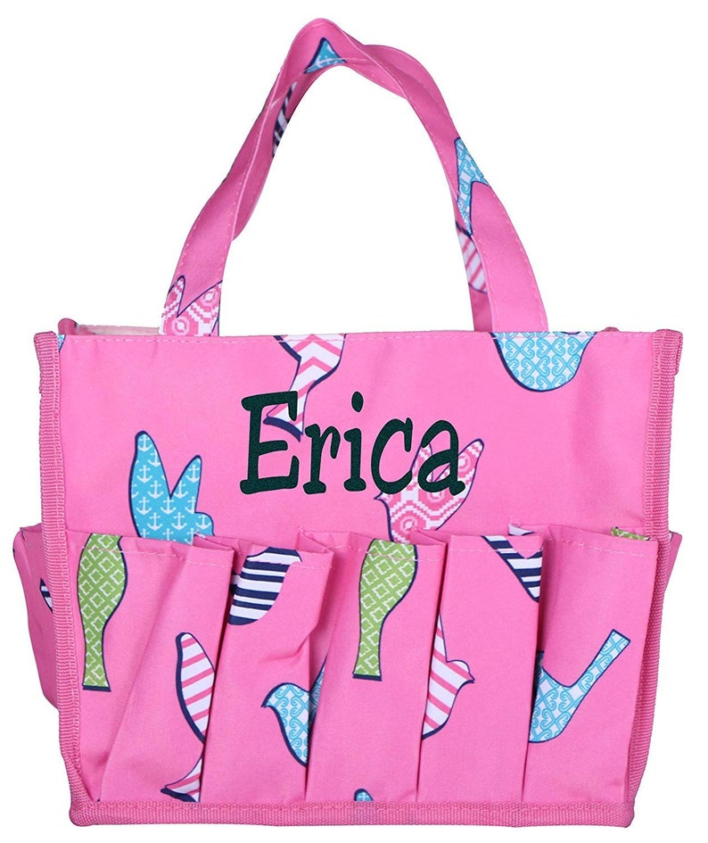 Small Fashion Organizing Tote Bag 12 Outside Pockets Etsy