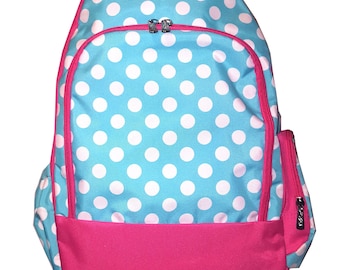 Polka Dot Back to School Backpack