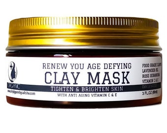 Rinnova la tua maschera all'argilla che sfida l'età con vitamina C ed E