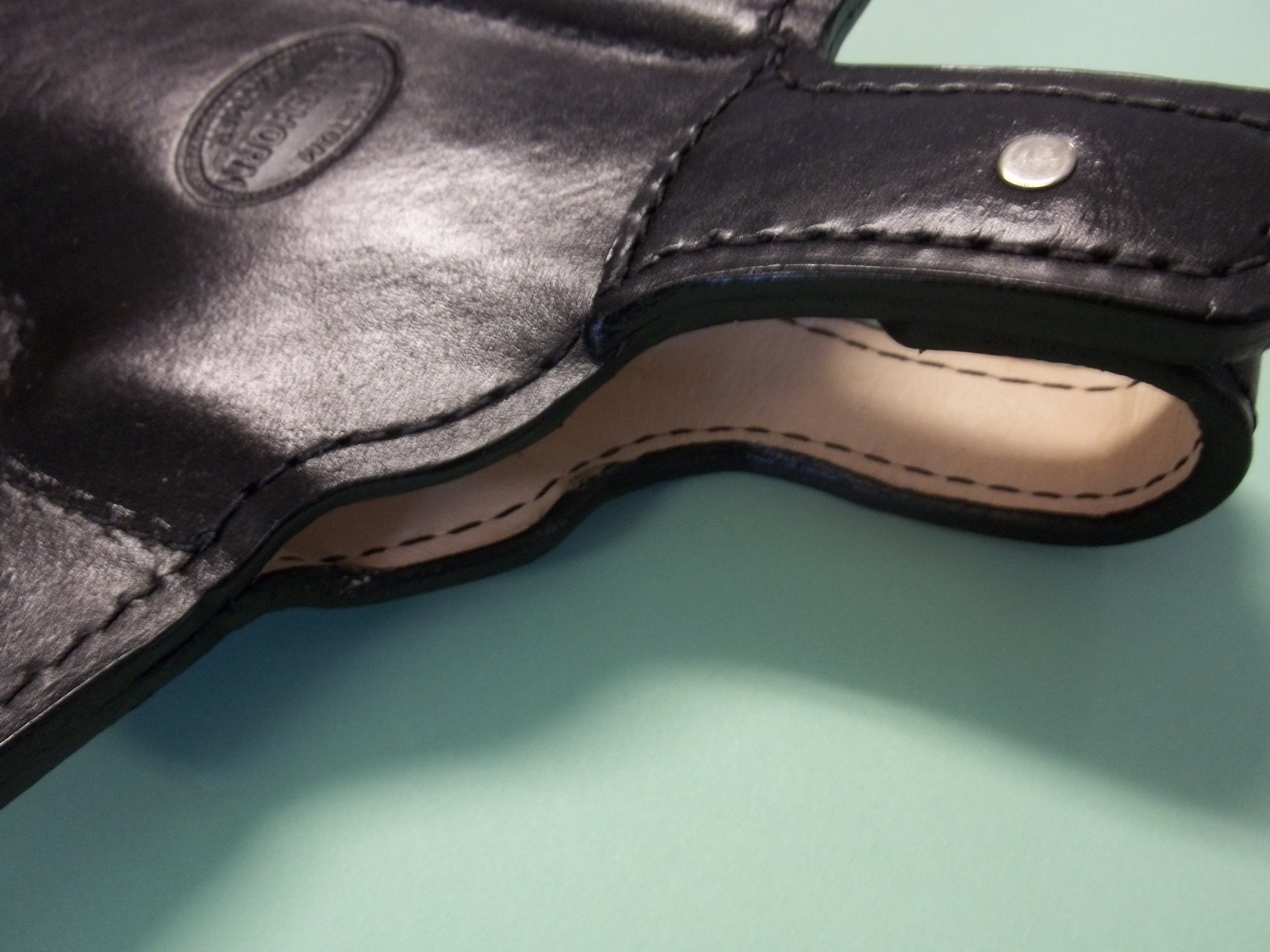 303 PANCAKE HOLSTER 'GLOCK' 17/22 Closed Top Right Etsy Australia