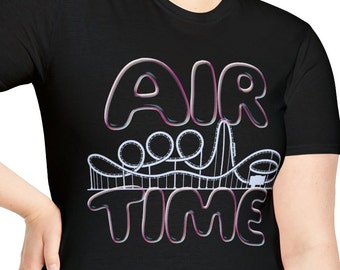 Air Time Rollercoaster T-Shirt ~ Freizeitpark Shirt ~ Achterbahnliebhaber Top