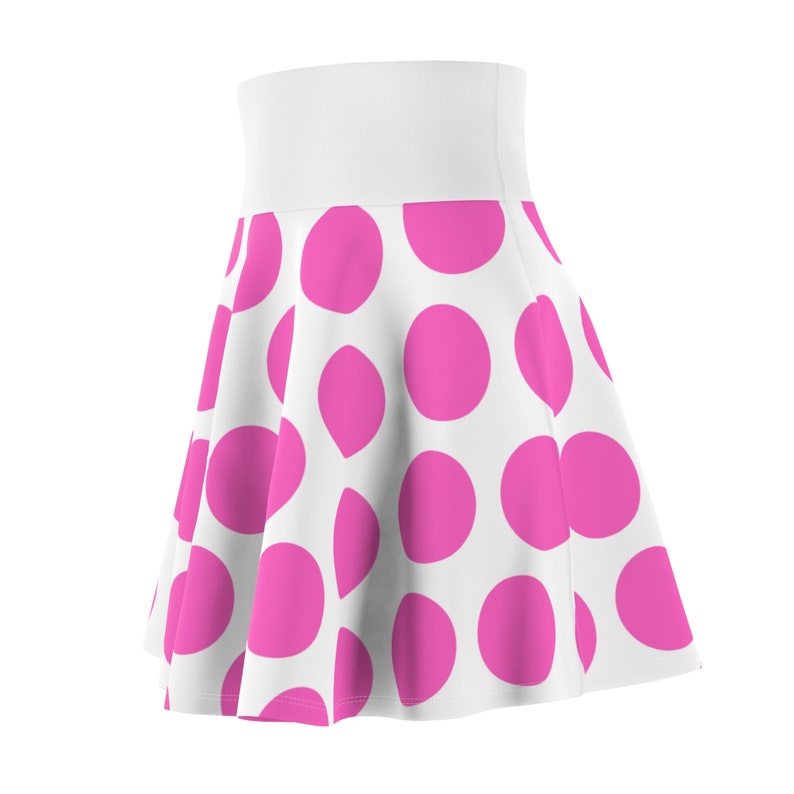 Purple Polka Dot Cake Skirt
