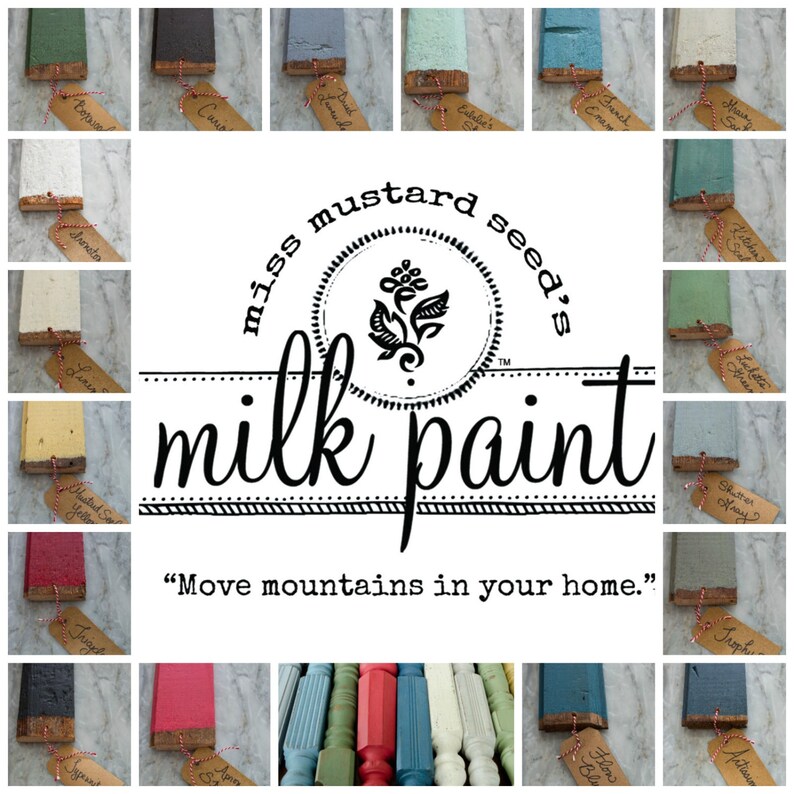Miss Mustard Seed Milk Paint Trophy Gray Paint Furniture - Etsy