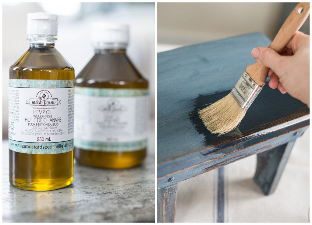 Miss Mustard Seeds Hemp Oil Top Coat Sealer Furniture Paint Etsy