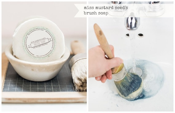 Miss Mustard Seed Milk Paint Brush Soap, Brush Cleaner, Furniture Paint, Paint  Brushes 