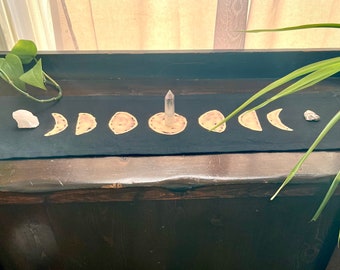 Pañuelo Tocador Mini Fases Lunares