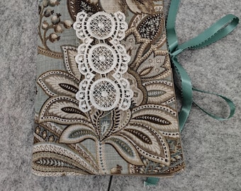 Junk Journal Starter Kit - Beginner Friendly, Fabric Journal, Diary, Memory Keeper