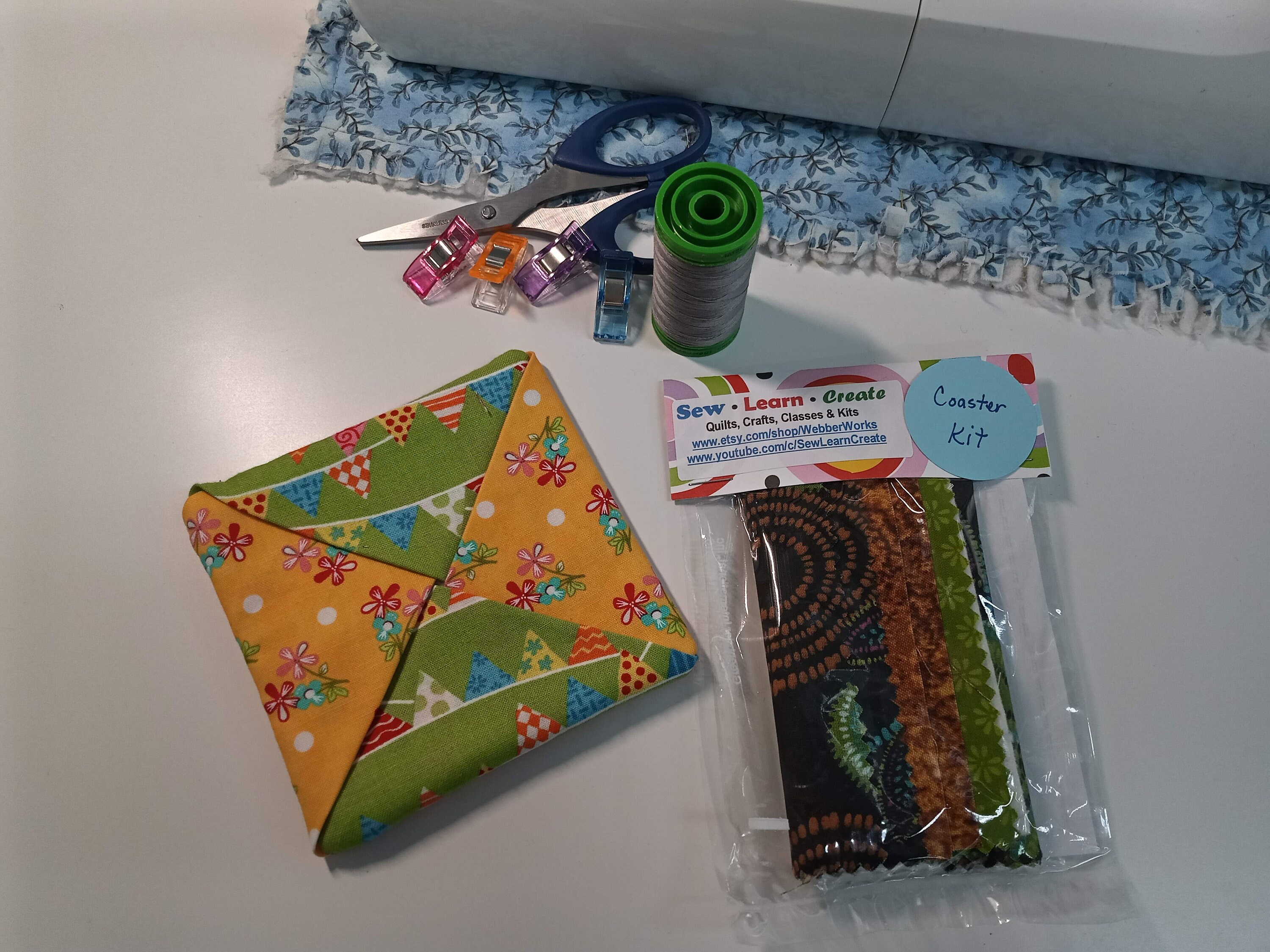 Beginner Sewing Kits 4/ DIY Kit/ Learn to Sew/ Sewing Kits With Video