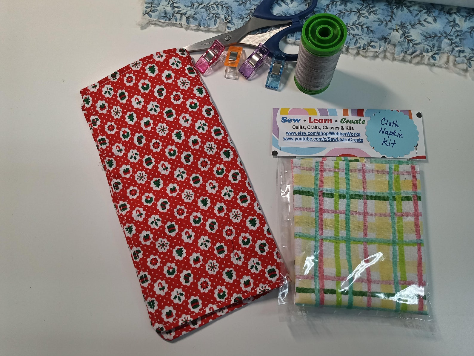 Beginner Sewing Kits 2/ DIY Kit / Learn to Sew / Sewing Kits With Video