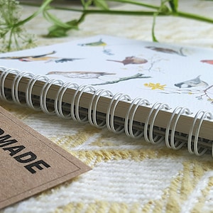 Bird Notebook. British Bird Notebook. Hand Made. Originally Hand ...