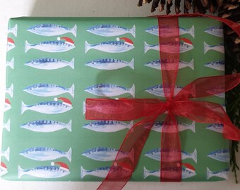 Homemade Christmas Gift Wrap (That Kids Can Make) - Little Fish