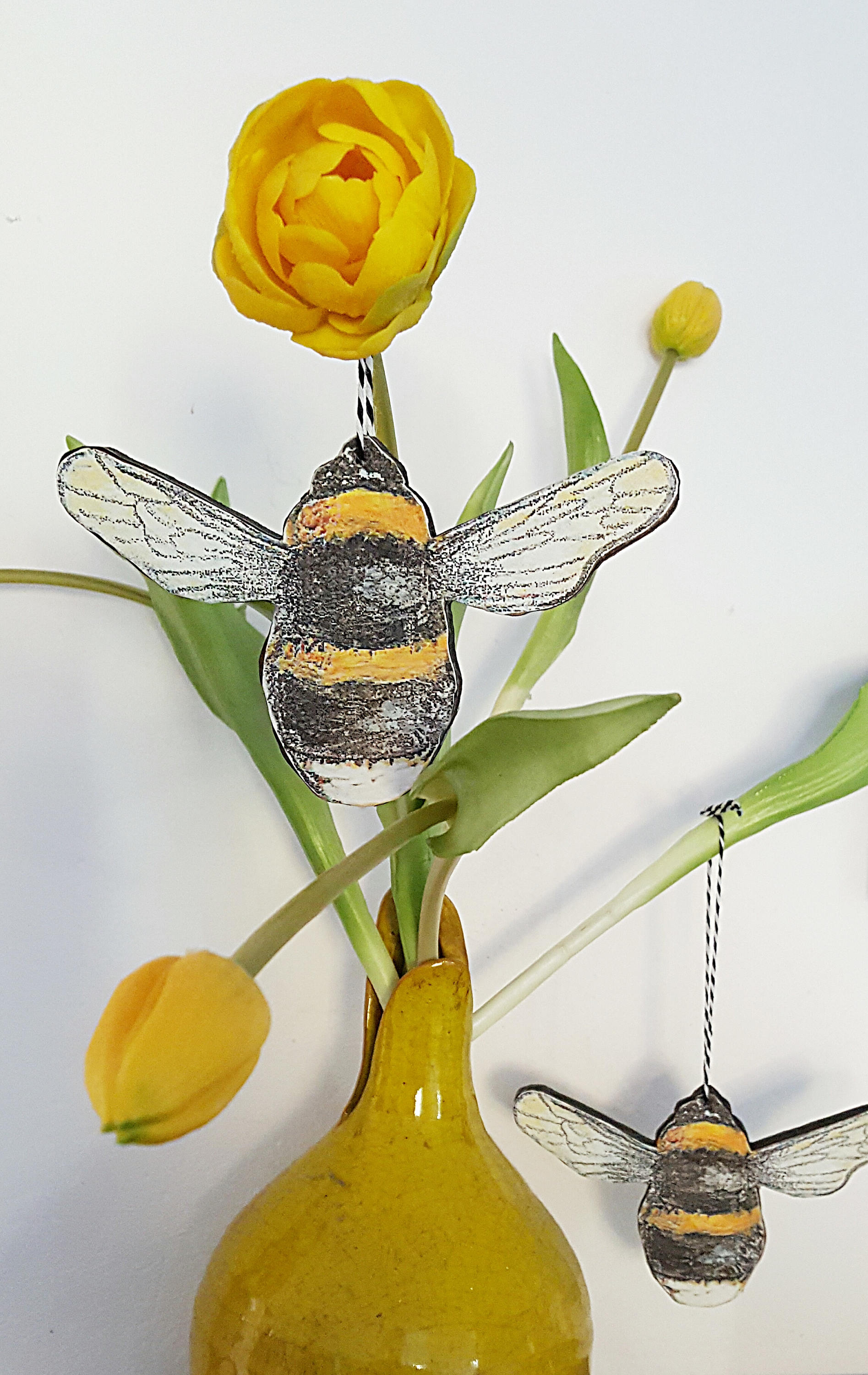 Biene-Dekoration. Bee frühlingsdekoration. Hummel-Dekoration. | Etsy