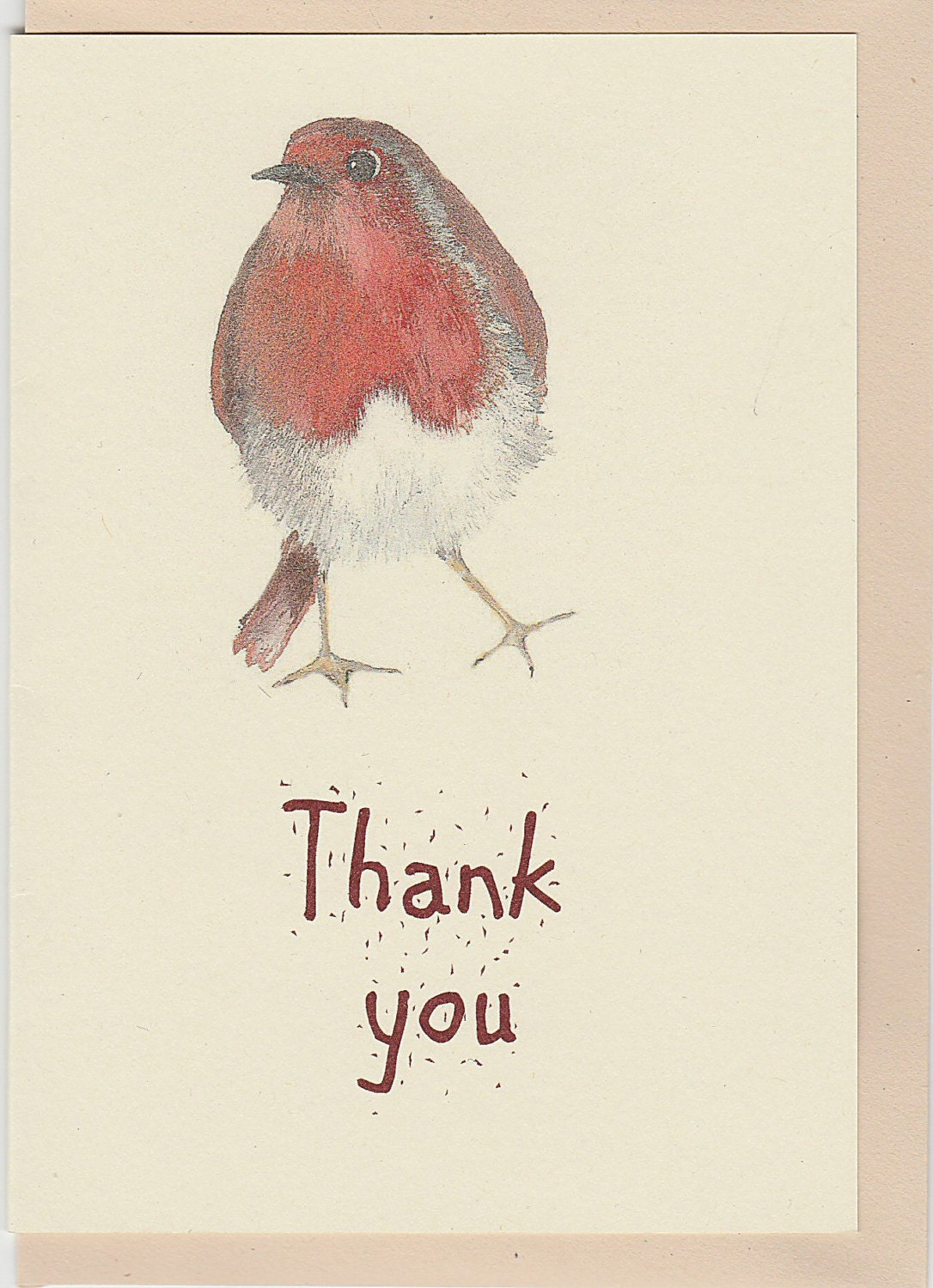 Thank You Cards. Robin or Wren Cards. British Bird. Bird Card ...