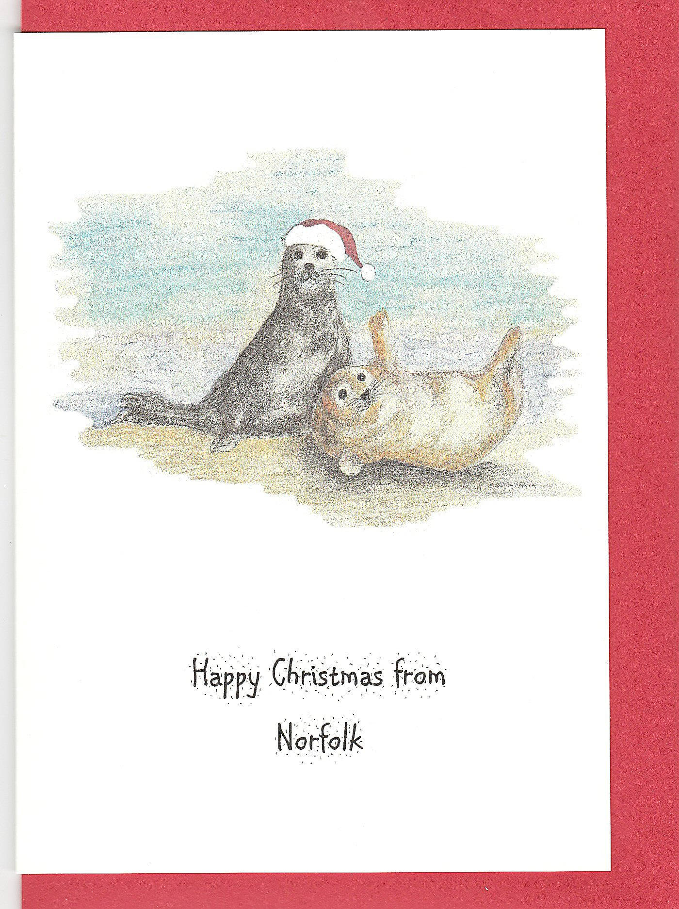 Christmas Card Seals 