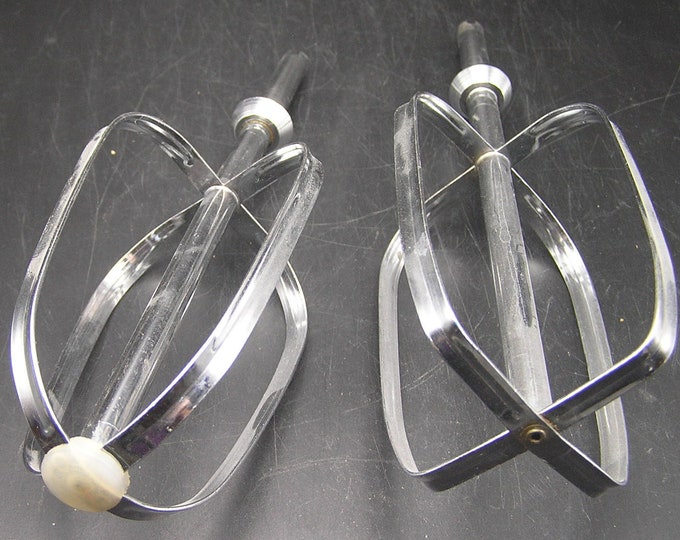 Vintage Pair Original Sunbeam Mixmaster Beaters Etsy