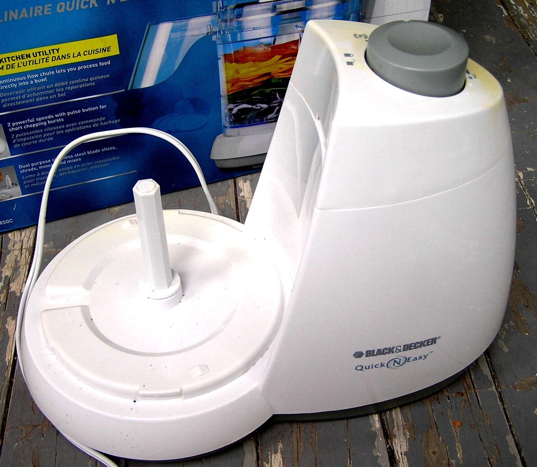 Black & Decker Quick N Easy Plus Food Processor FP1450 Base W Etsy