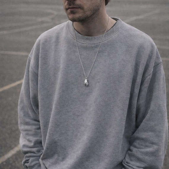 The Silver Circle – A Nod to Friendship in a Sterling Silver Pendant - Handcrafted in Sète