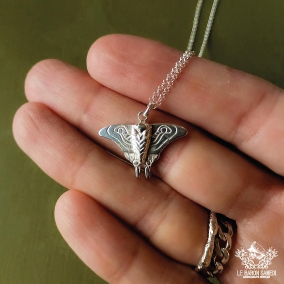 THE MILLER: Sterling Silver 925 Pendant, a Tribute to The Last of Us' Night Moth