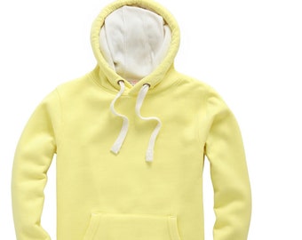 Warm Hoodie. LEMON Drop. Unisex. Premium Hoodie. Heavyweight and Cozy Fabric. Great For Colder Months.