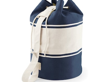 Canvas Marine Style Duffel Bag