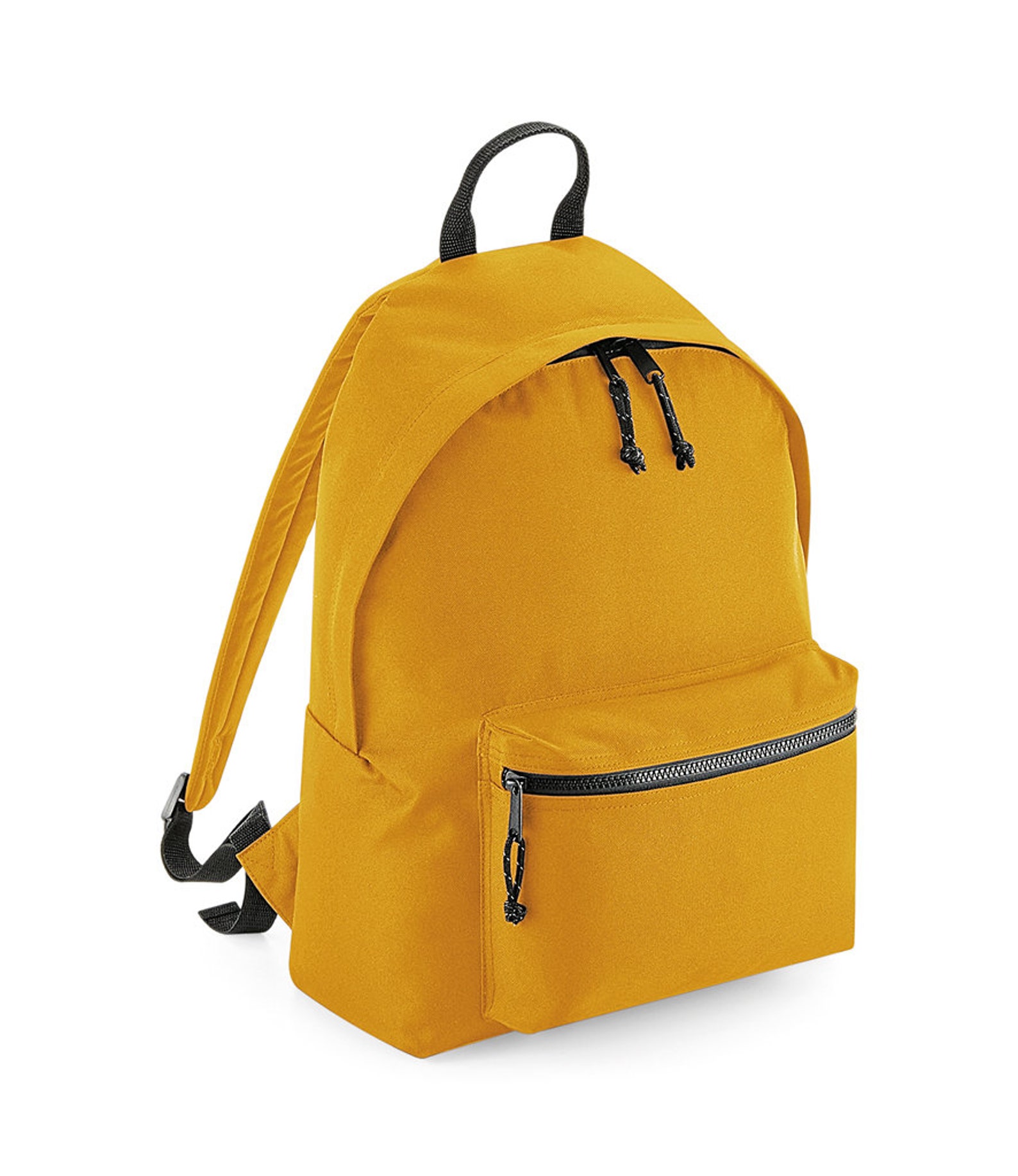 MUSTARD Recycled Backpack. Classic Backpack. Back to School Etsy