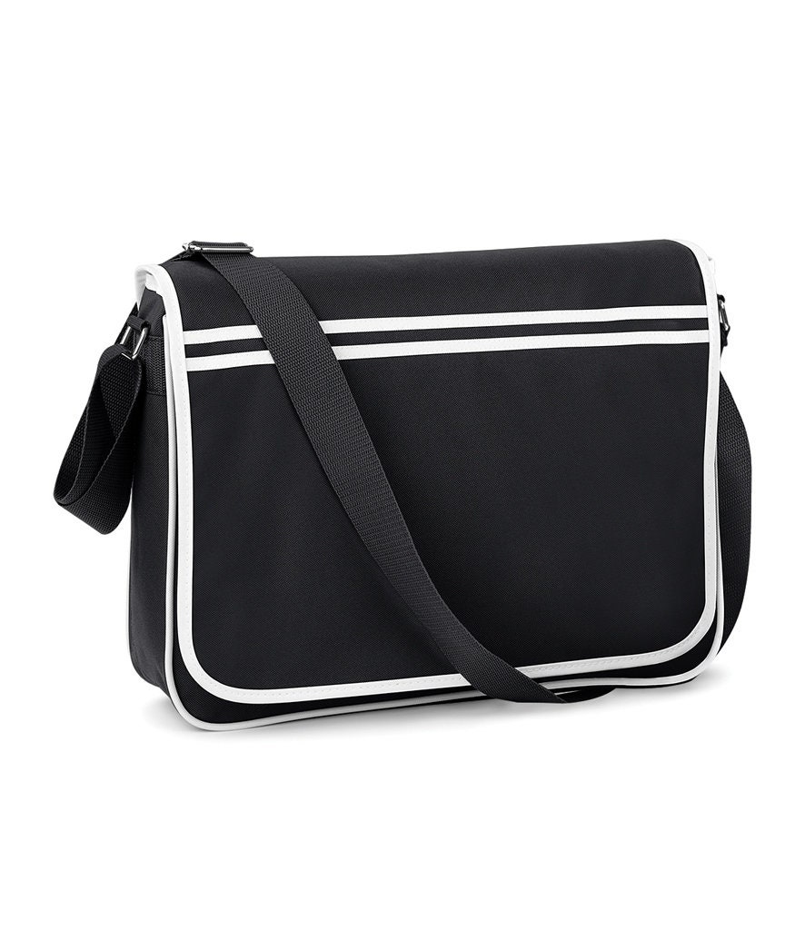 Navy and Black Waterproof Messenger Bag – Black Star Bags