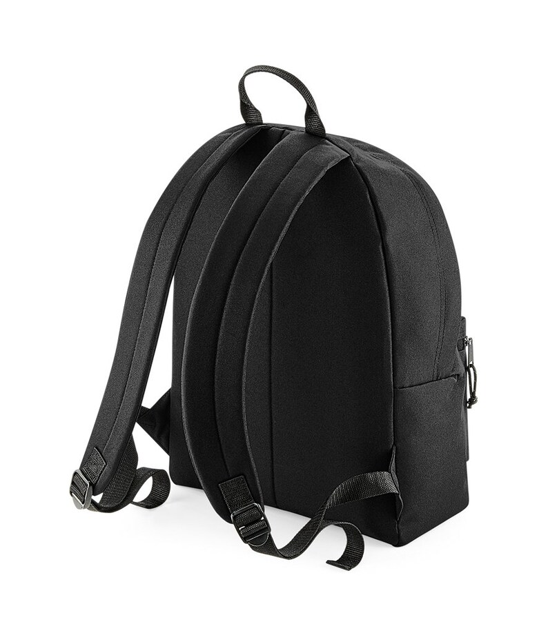 BLACK Recycled Backpack. Classic Backpack. Back to School Etsy