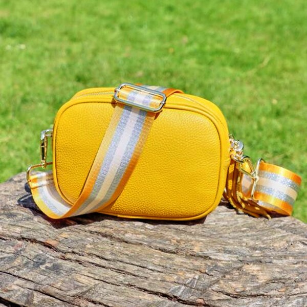 Yellow Crossbody Bag Etsy