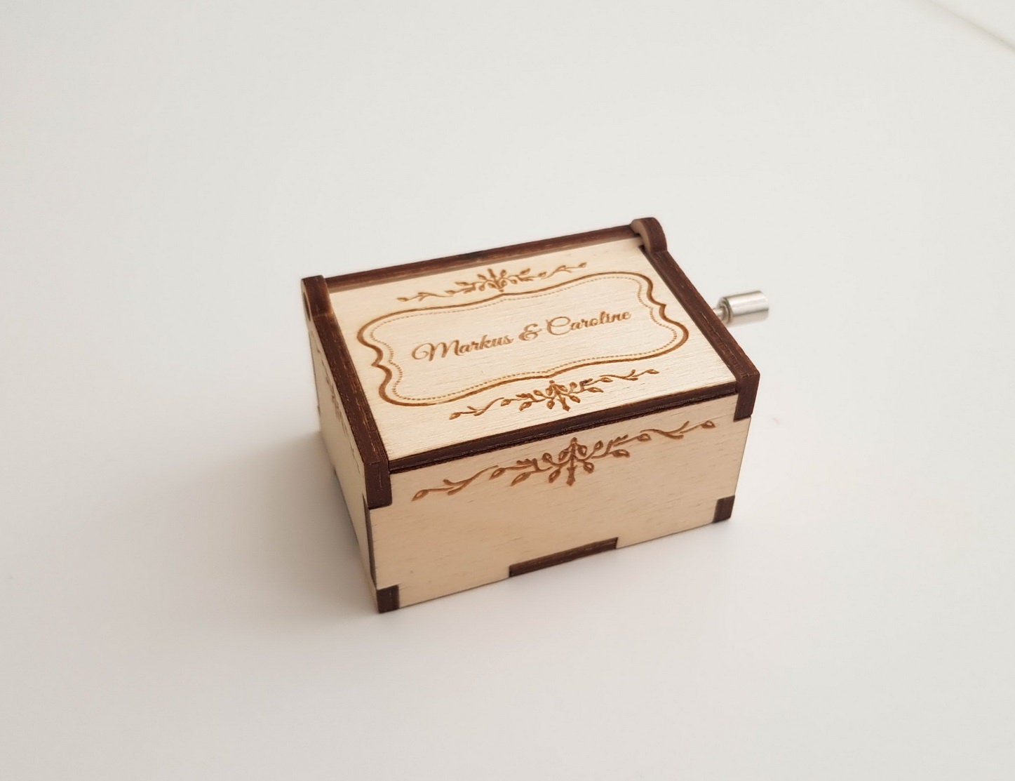 Custom Music Box with Personalized engraving Anniversary music Etsy