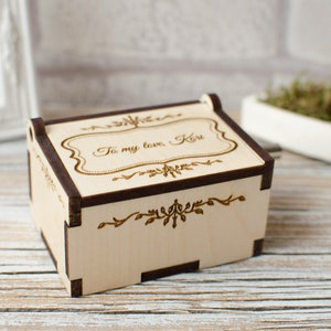 Personalized Music Box Gift for love couple Anniversary music box