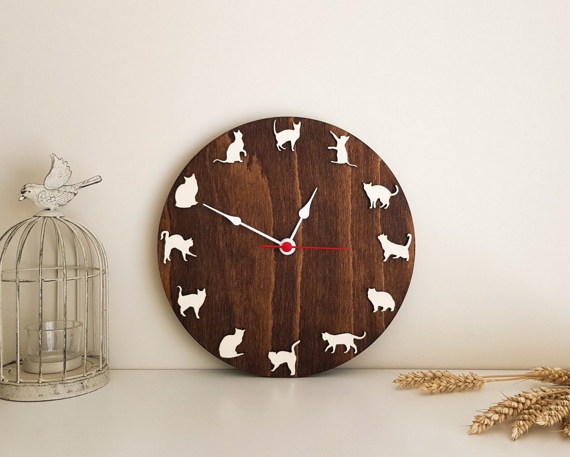 Cat Joy Wall Clock main image 1