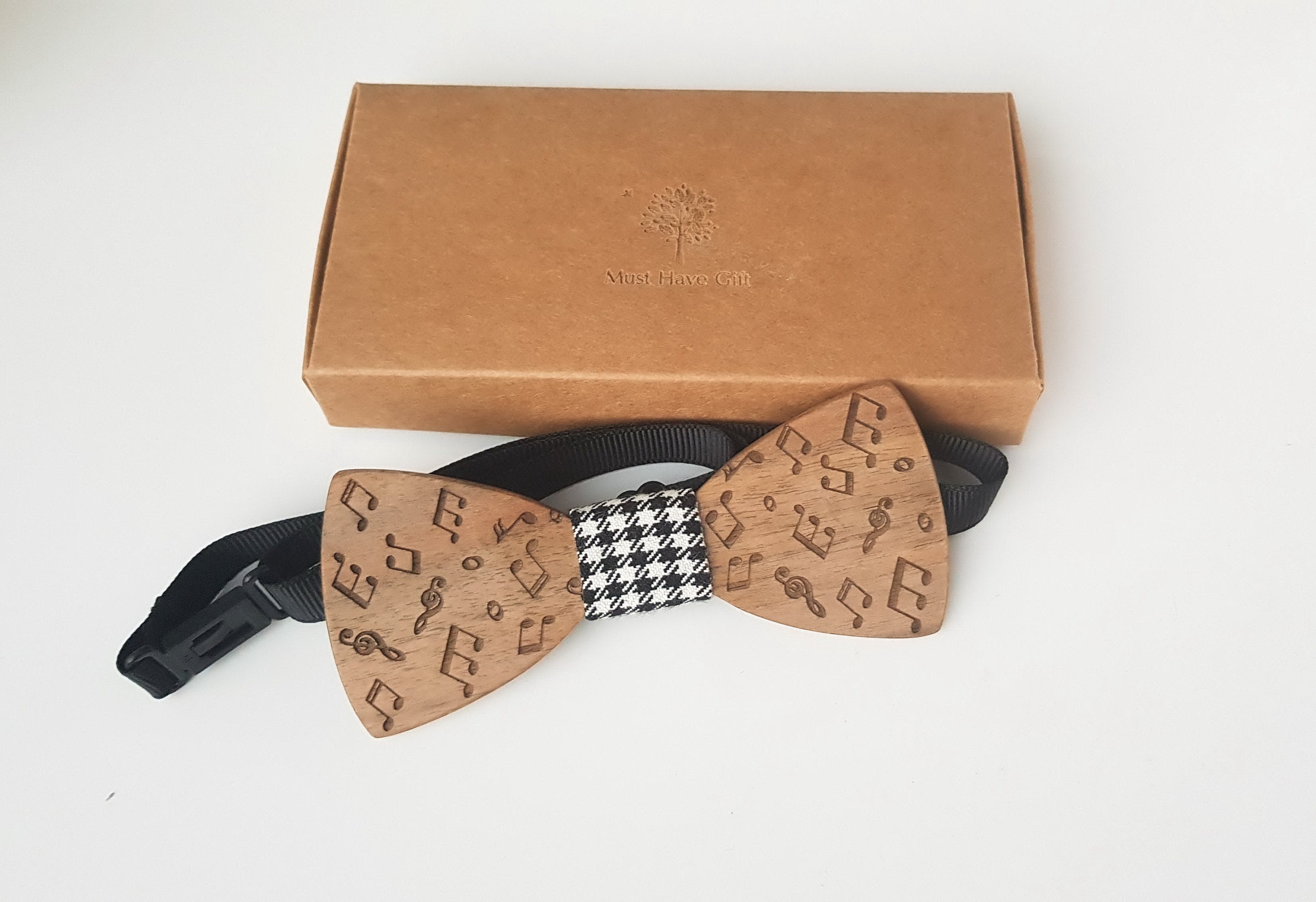 Mens Eton Black Silk Pre-Tied Bow Tie | # {CountryCode