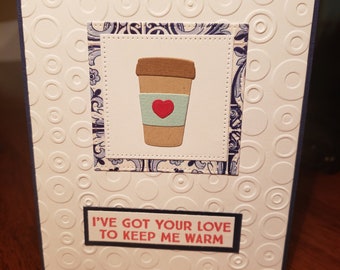 Hot drink card