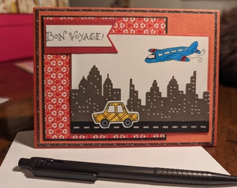 Bon Voyage card