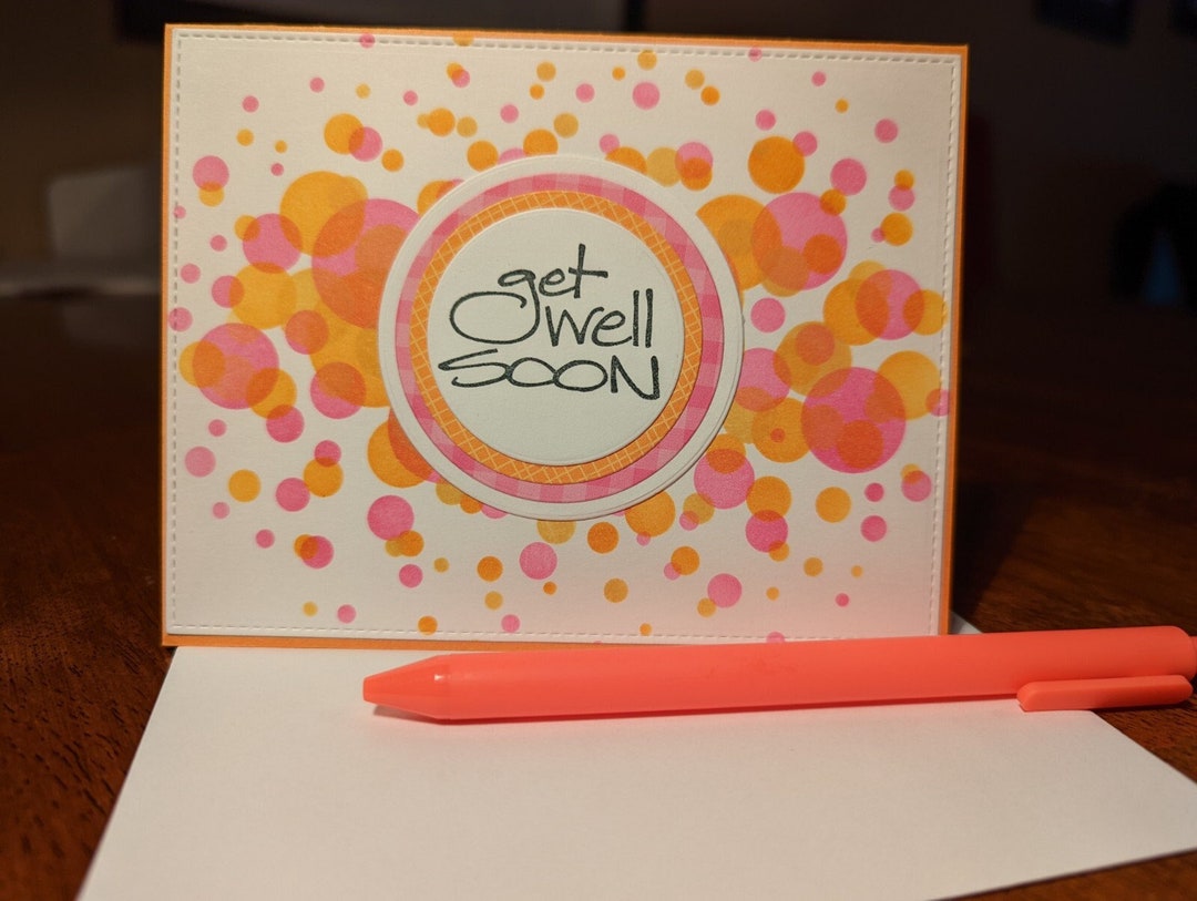 Get Well Soon Card - Etsy